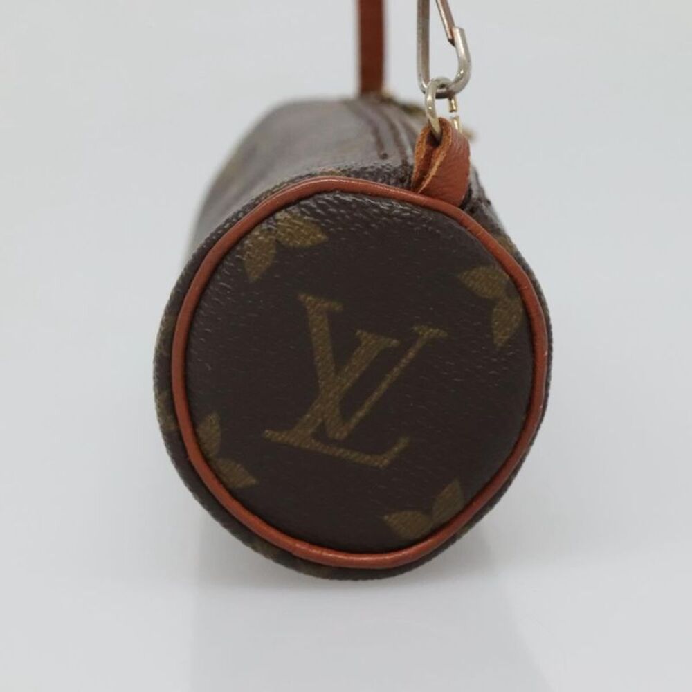 Louis Vuitton Mini Baby Papillon Brown Canvas Clutch Bag (Pre-Owned) - Picture 4 of 16